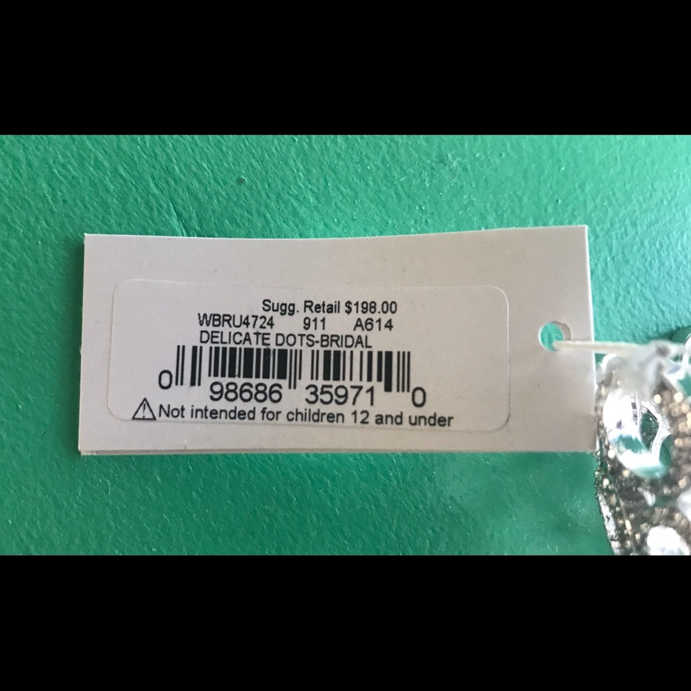 Brand new KATE SPADE ♠️ delicate dots bridal cuff - Picture 6 of 6